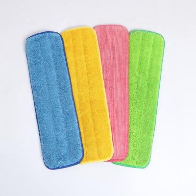 China Sustainable Wholesale Transport Type Washed Microfiber Microfiber Flat Mop for sale