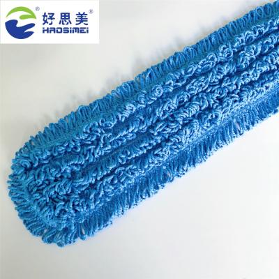 China Sustainable High Quality Floor Spray Mop Pad Industrial Flat Dust Mop Head for sale