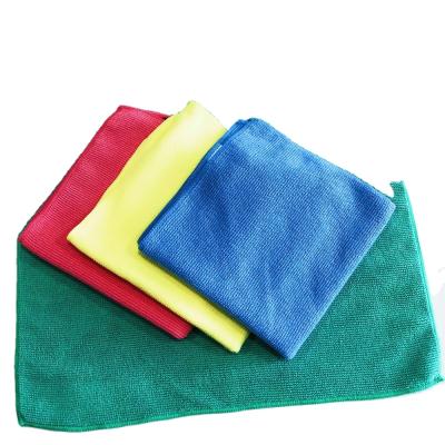 China Sustainable High Quality 40*40cm Canteleu Microfiber Cleaning Cloth 320GSM Microfiber Cloth 40x40 for sale