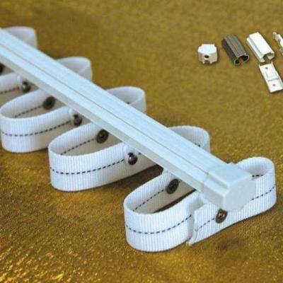 China Popular American Style Curtain Track Aluminum Curtain Track Ceiling Bracket for Curtain Track with Pulley System for sale