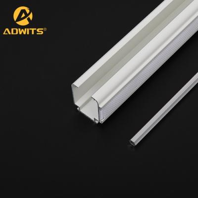 China Popular High Quality Aluminum Roman Curtain Channel Guide Rail Blind Accessories For Roman Curtains for sale