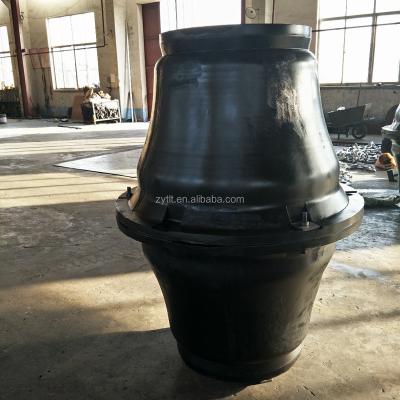 China Natural Rubber Butadiene Styrene EPDM Rubber Cone SCN Super Rubber Fender for sale