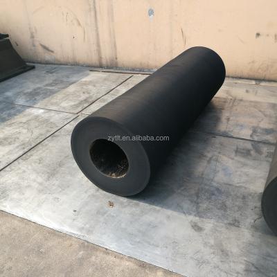 China Shield Cylindrical Marine Boat Rubber Dinghy Fender For Protect Harbor for sale