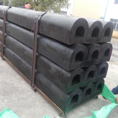 China NR D Type Dock Fender Rubber Boat Fender Rubber Bumper for sale