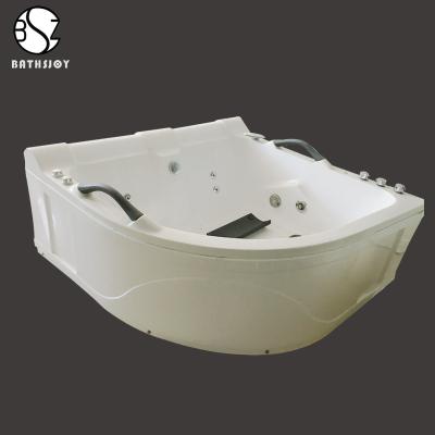 China ABS Smooth Free Standing Hot Tub Whirlpool Bathtub With Jakuzi for sale