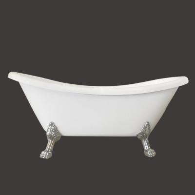 China Soft Clawfoot Acrylic Cheap Price Freestanding Joint Bathtub For Sale for sale