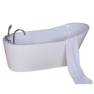 China Slipper Free Design Plastic Bathtub For Adult Portable Bathtub for sale