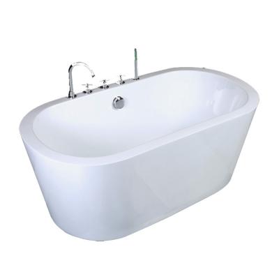 China Soft Full Size 1400x700mm Design Jacuzzii Tub Freestanding Bathtub for sale