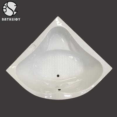 China Corner Smooth Cheap Bathtub Price Triangular Bathtub for sale