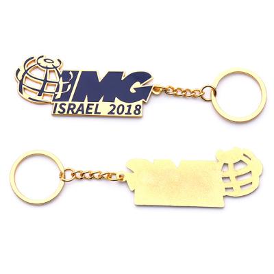 China Decorative Custom Logo Letter Keychain Keychain /key ring with letters for sale