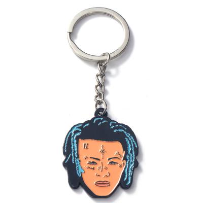 China Metal Key Ring Manufacturer Popular People Keychain Hot Selling Key Chain for sale