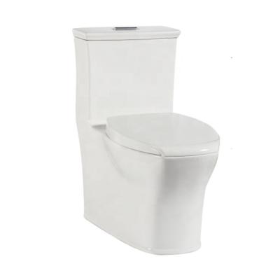 China Vitreous Double-Flow China High Efficiency Extended One-Piece Toilet , Double-Flow 3094 Wet Room for sale