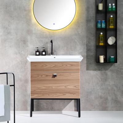 China Best Selling High Quality Environmental Friendly Modern Bathroom Cabinet Set Bathroom Sink Cabinet Vanity for sale