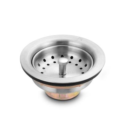 China Without Faucet Stainless Steel Kitchen Sink Strainer for sale