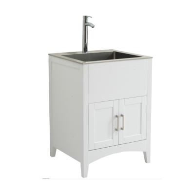 China Water Proof Folding Laundry Sink Cabinet For 12