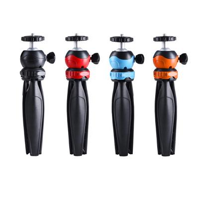 China Portable Flexible Foldable Mini Biumcam Mini Phone Tripod Camera Tripod Desk Stand Cool Look and Easy to Carry for sale