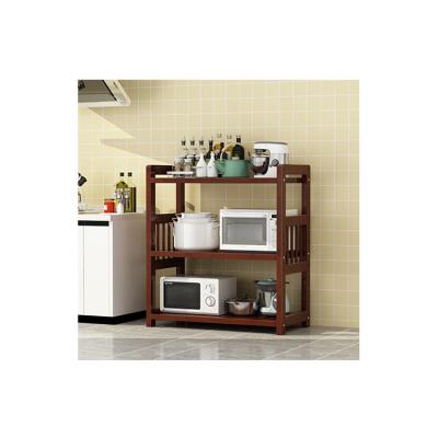 China Sustainable Factory Directly Supply Custom Three Layers Kitchen Storage Shelves for sale