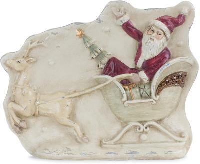 China Christmas Party Decor from Santa Christmas Mold Plaque Decoration from Worldwide FREE SAMPLE, 7 inch size, resin for sale