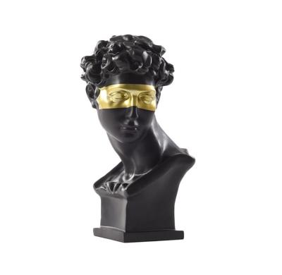 China Europe Artistic Resin David Sculpture High Quality European Classical OEM Greek for sale