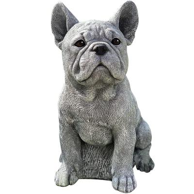 China Worlwide FREE SAMPLE Garden Decoration Dog Statue, Indoor Outdoor Yard Lawn Decoration, Memorial Gift Resin Dog Statuettes for sale