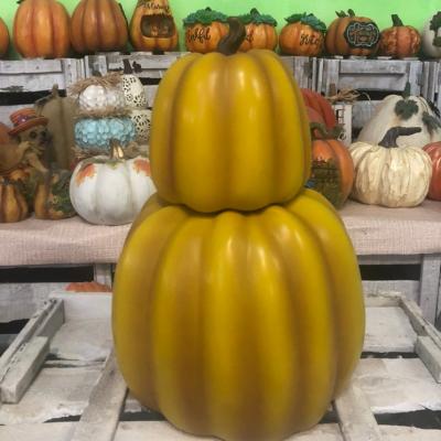 China Happy Europe Pumpkin Statue Vintage Decoration Home Party Decor Halloween Theme Sets Halloween Decoration Gift for sale