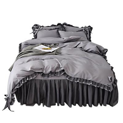 China Nondisposable 100% Tencel Bedding Set Customize Fitted Sheet With Oeko-Tex Lyocell Hot Selling Sheets for sale