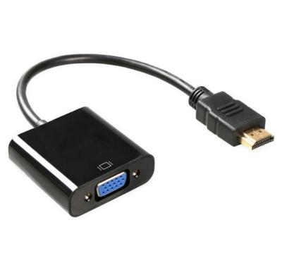 China COMPUTER Factory Promotion Hdmi To VGA Converter 1080p HD Cable For Computer Laptop PC HDTV Projector for sale