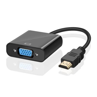 China COMPUTER KUYiA HDMI to VGA Converter Adapter Cable Converter 1080P audio video hdmi male to VGA female to hdmi adapter cable for sale