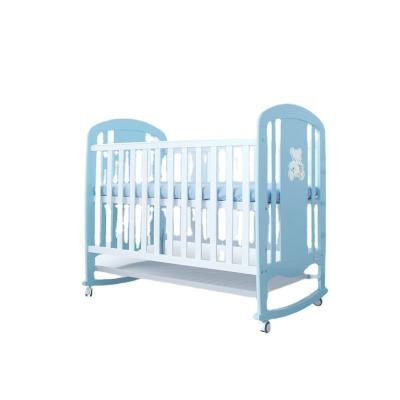 China Modern Multifunctional Cradle for Solid Wood Splicing Bed for sale