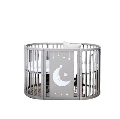 China Modern Mobile Round Crib for sale