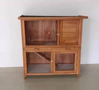 China Breathable Wooden Rabbit Cage Rabbit Cage Wooden Rabbit Hutch Rabbit House Rabbit House Wooden Pet House Rabbit Cage for sale