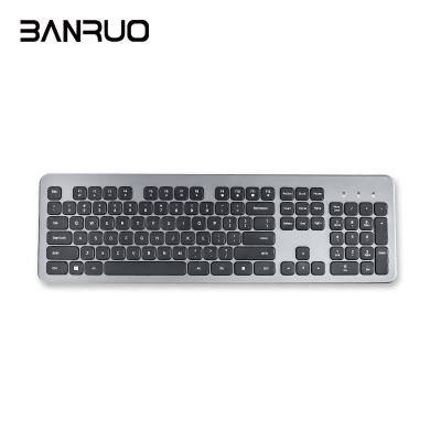 China 2022 Wireless Keyboard 2.4GHz Desktop Ultra Thin Portable Quiet Wireless Keyboard For Windows Laptop PC Notebook for sale