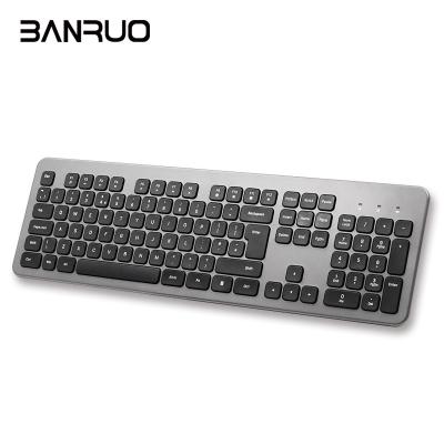 China Hot Selling New Technology Usb 2.4G Laptop Office Desktop Wireless Portable Keyboards Optical Scissor Foot Keyboard for sale