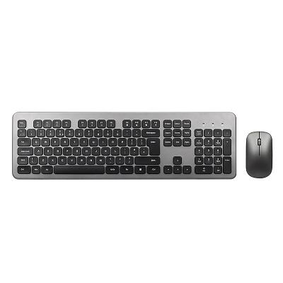 China Waterproof OEM US UK High Quality Scissor Switch Desktop Tablet Computer Laptop 2.4G USB Slim Ergonomic Wireless Keyboard and Mouse Set for sale