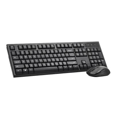 China Hot Selling Home Office Mini Multimedia Keyboard Office Set 2.4G Gaming Keyboard And Wireless Mouse Combos Customized For Computer for sale