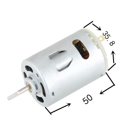 China Totally Enclosed 755 Motor 12V Motor Double Shaft Output Household Aluminum Fan Motor High Wall Breaker Motor for sale