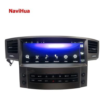 China Android Car Dvd Radio Navihua Android Car For Lexus LX570 2007-2015 Car DVD Player 12.3 Inch System Touch Screen GPS Navigation Multimedia for sale