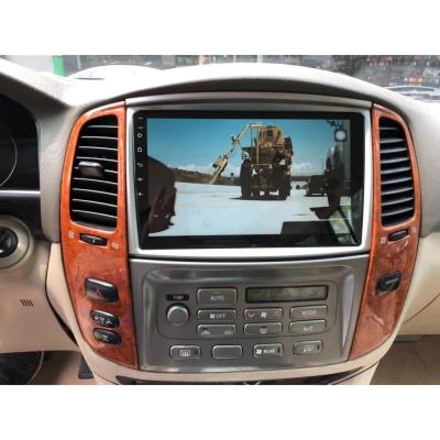 China GPS NaviHua radio car dvd player fit for Toyota Land Cruiser 100 LC100 for 2005-2007 Lexus LX470 GPS 2.5D navigation for sale