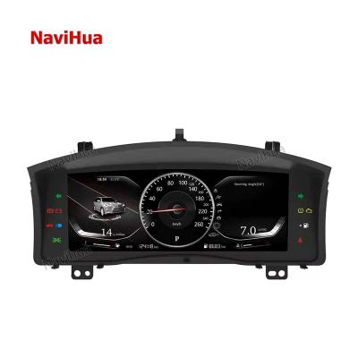 China NAVIHUA Car Dashboard Speedometer Handsfree Screen For 2007-2015 Lexus LX570 Android 9.0 Digital Cluster LCD Dashboard for sale