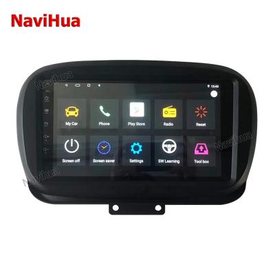 China Android Car Dvd Radio Navihua Android Head Unit GPS Navigation For Fiat 500 Multimedia System Touch Screen Car DVD Player Auto Radio Car Monitor Automobile for sale