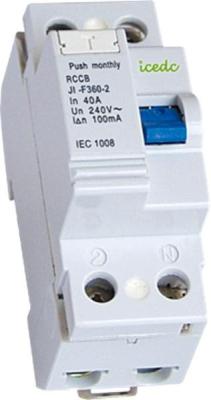 China 2 Phase / 4 Pole Residual Current Circuit Breaker With High Breaking , Safty Circuit Breaker for sale