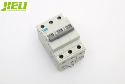 China EN60898 IEC60947 Protective Current Limiting 3 Phase Circuit Breaker 63A for sale