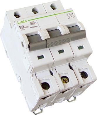 China CB de la UL de la protección IP20 de poste del mini disyuntor de 40A 50A 63A 230V solos en venta