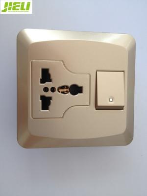 China Appliances 10A Electrical Wall Switch Customized Color , 86 X 86 Size for sale