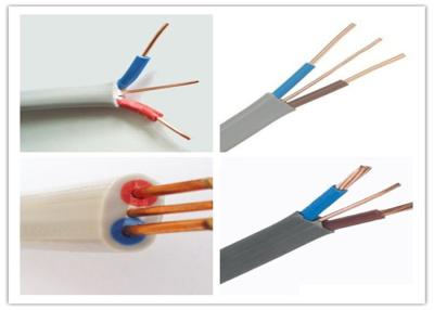 Chine Jumeau de câble du fil 2+E à plat et câble de terre électriques adaptés aux besoins du client à vendre