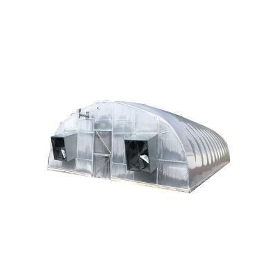 China PE Commerical Agriculture Breeding Greenhouse With Internal Air Circulation System for sale