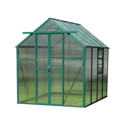 China High Quality Easily Assembled Polycarbonate Greenhouse Family Garden Greenhouse Mini Low-Costcast Iron Garden Greenhouses for sale