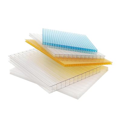 China Polycarbonate Materials Greenhouse Tarpaulin Vale Greenhouse Plastic Agricultural Protective Sheet Crop Polycarbonate Panel For PC Sun Panel Transparent Venlo Greenhouse for sale