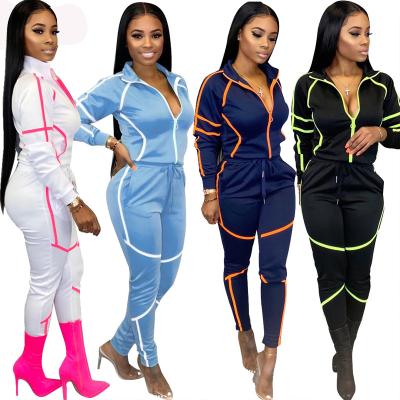 China 2021 Breathable Tracksuit African American Clothes Women 2 Piece Sets for sale