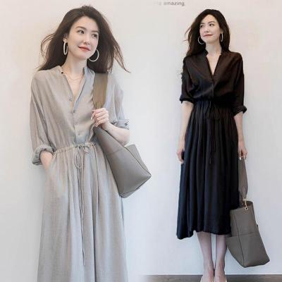 China Anti-Static Best Quality Casual Women Dress Plus Size 2021 Hot Selling Women's Lady Dresses Elegant for sale